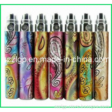 Beautiful Flower and High Quality Electronic Cigarette EGO-Q Battery